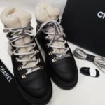 Фото зимних ботинок Шанель V1335
